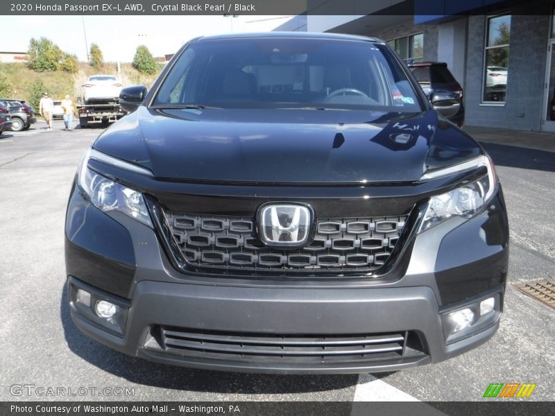Crystal Black Pearl / Black 2020 Honda Passport EX-L AWD