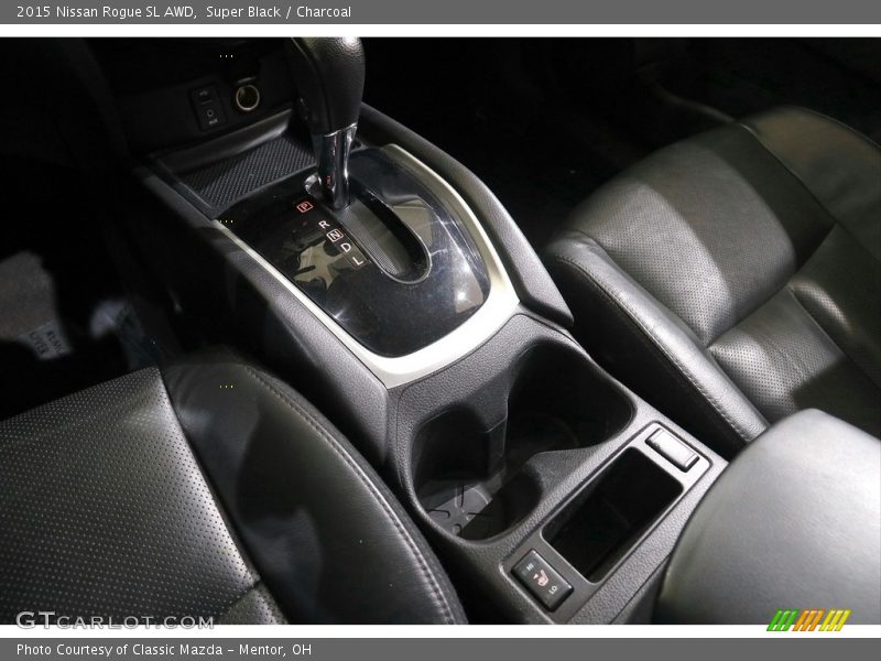 Super Black / Charcoal 2015 Nissan Rogue SL AWD
