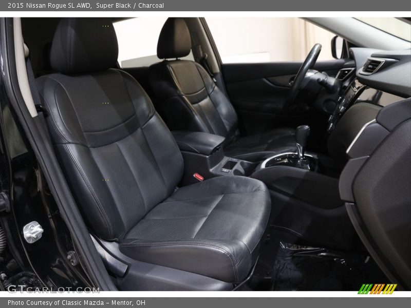 Super Black / Charcoal 2015 Nissan Rogue SL AWD