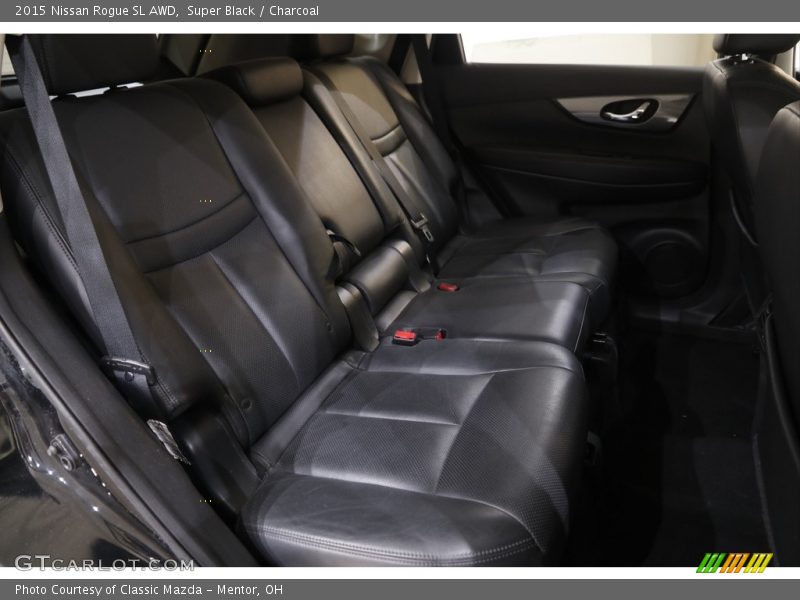 Super Black / Charcoal 2015 Nissan Rogue SL AWD
