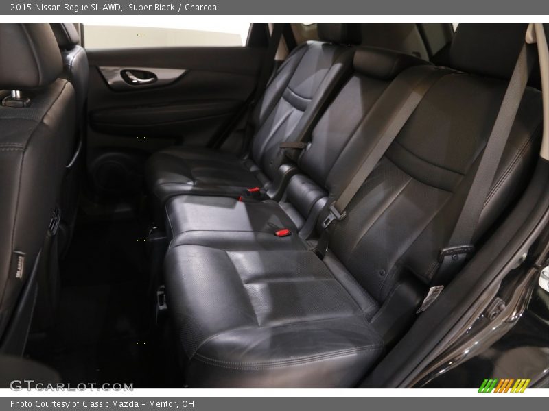 Super Black / Charcoal 2015 Nissan Rogue SL AWD