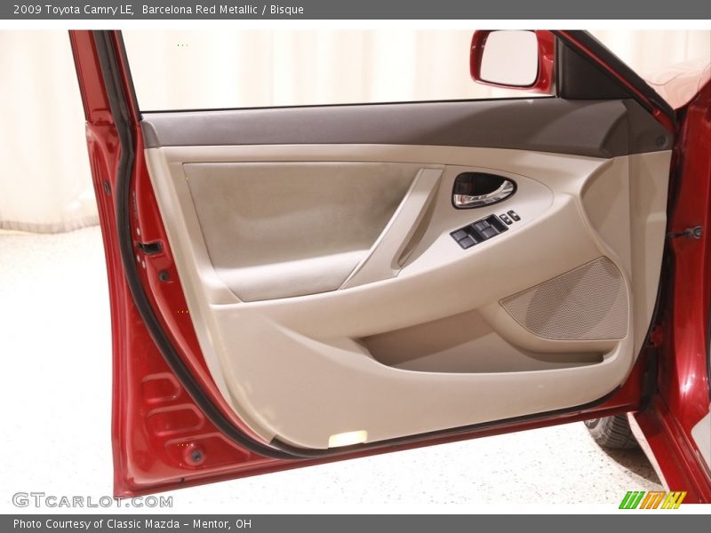 Barcelona Red Metallic / Bisque 2009 Toyota Camry LE