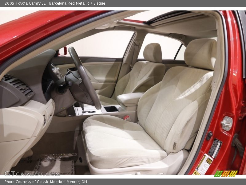 Barcelona Red Metallic / Bisque 2009 Toyota Camry LE