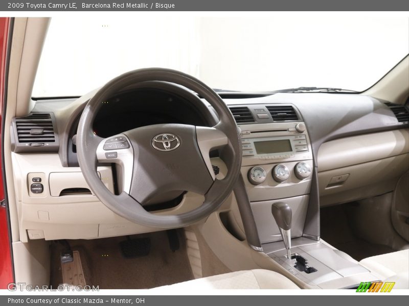 Barcelona Red Metallic / Bisque 2009 Toyota Camry LE