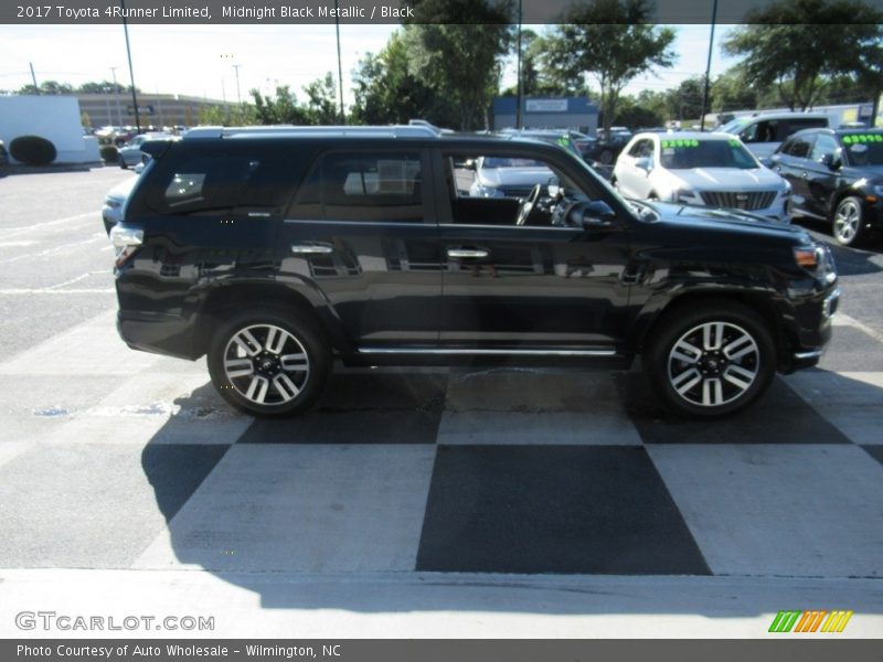 Midnight Black Metallic / Black 2017 Toyota 4Runner Limited