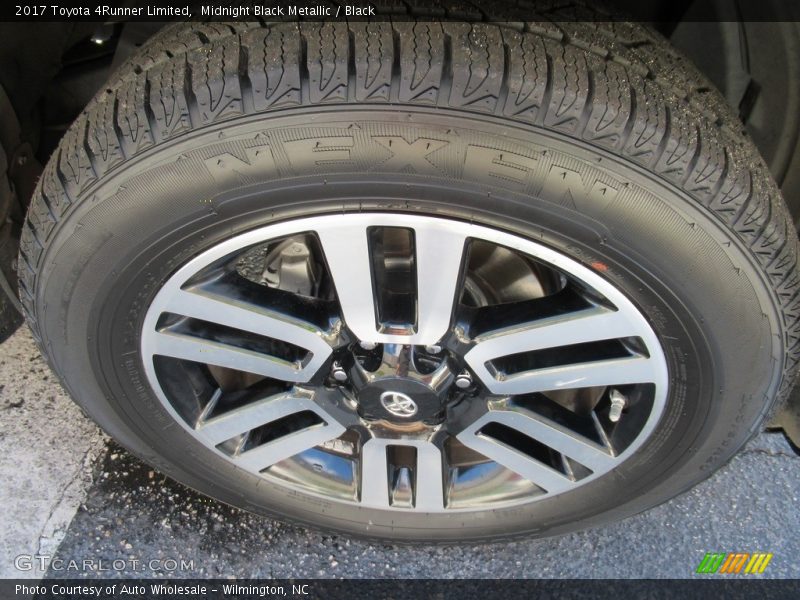 Midnight Black Metallic / Black 2017 Toyota 4Runner Limited