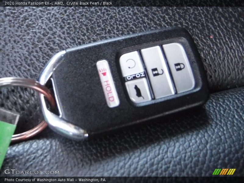 Crystal Black Pearl / Black 2020 Honda Passport EX-L AWD