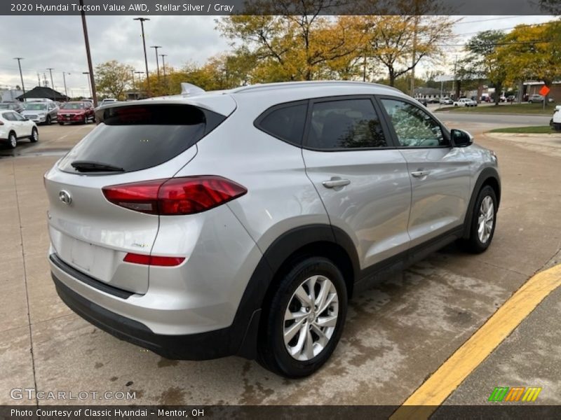 Stellar Silver / Gray 2020 Hyundai Tucson Value AWD