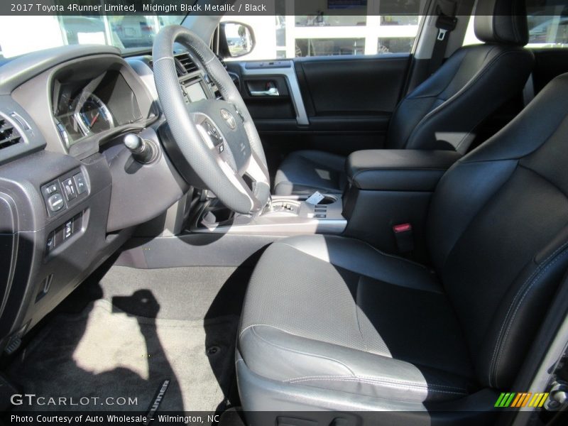 Midnight Black Metallic / Black 2017 Toyota 4Runner Limited