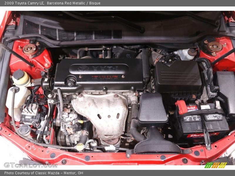 Barcelona Red Metallic / Bisque 2009 Toyota Camry LE