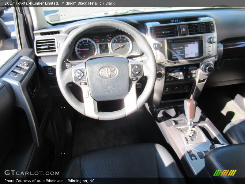 Midnight Black Metallic / Black 2017 Toyota 4Runner Limited