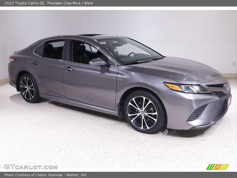 Predawn Gray Mica / Black 2020 Toyota Camry SE