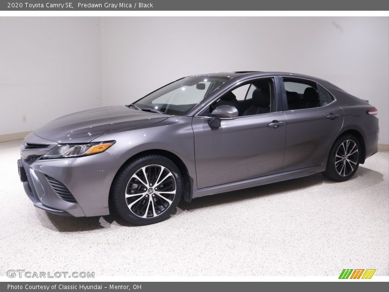 Predawn Gray Mica / Black 2020 Toyota Camry SE