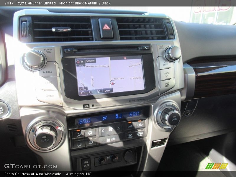 Midnight Black Metallic / Black 2017 Toyota 4Runner Limited