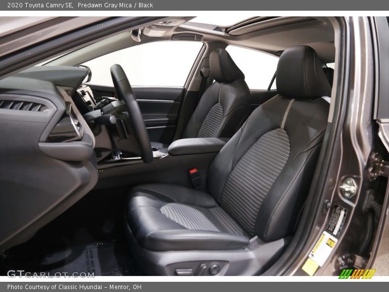 Predawn Gray Mica / Black 2020 Toyota Camry SE