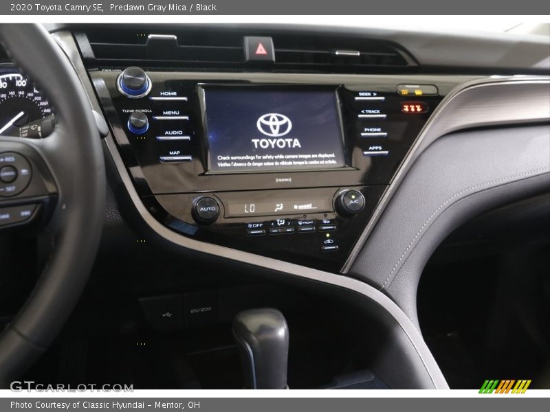 Predawn Gray Mica / Black 2020 Toyota Camry SE