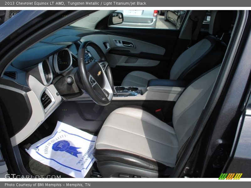 Tungsten Metallic / Light Titanium/Jet Black 2013 Chevrolet Equinox LT AWD
