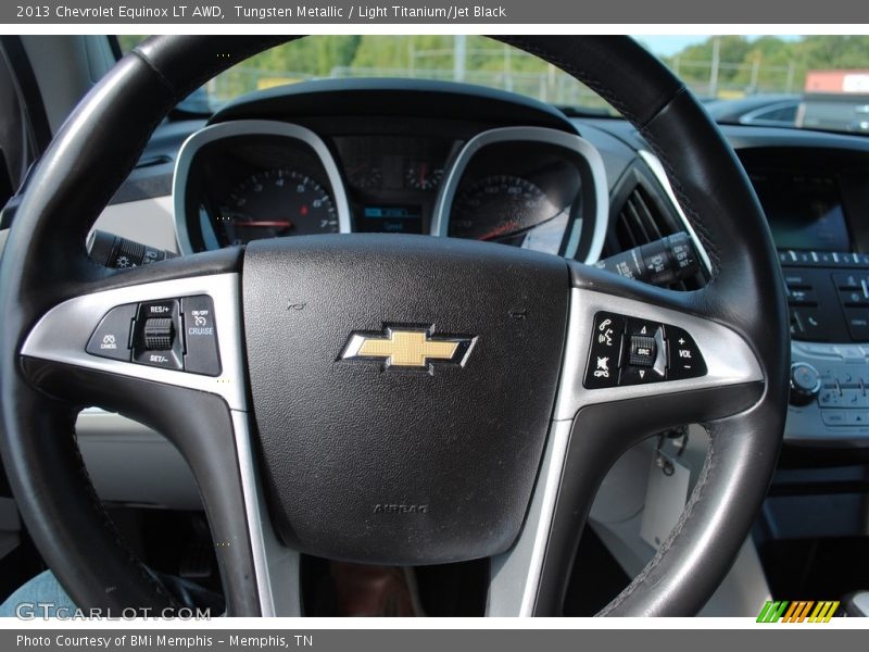 Tungsten Metallic / Light Titanium/Jet Black 2013 Chevrolet Equinox LT AWD