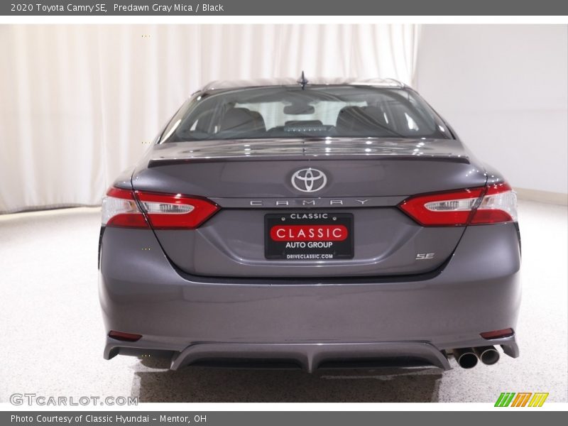 Predawn Gray Mica / Black 2020 Toyota Camry SE
