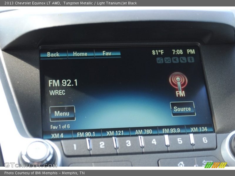 Tungsten Metallic / Light Titanium/Jet Black 2013 Chevrolet Equinox LT AWD