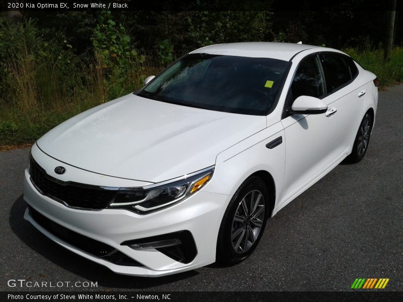 Snow White / Black 2020 Kia Optima EX