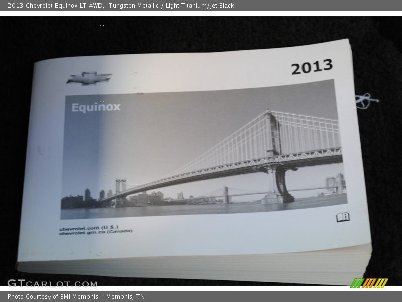 Tungsten Metallic / Light Titanium/Jet Black 2013 Chevrolet Equinox LT AWD