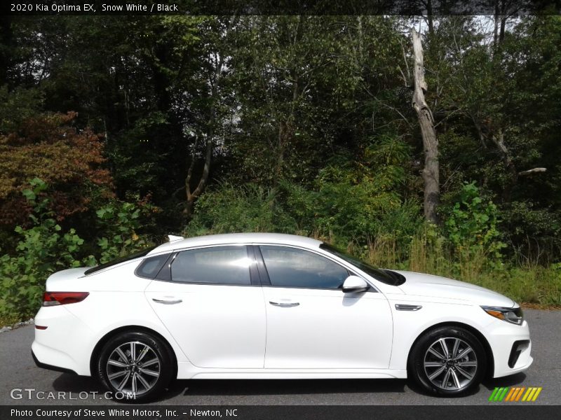 Snow White / Black 2020 Kia Optima EX