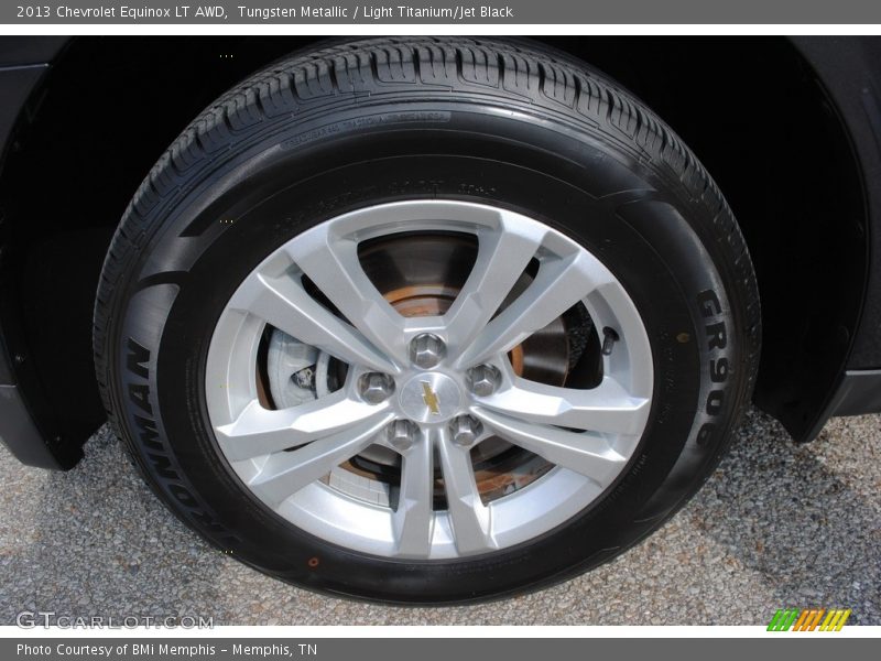 Tungsten Metallic / Light Titanium/Jet Black 2013 Chevrolet Equinox LT AWD