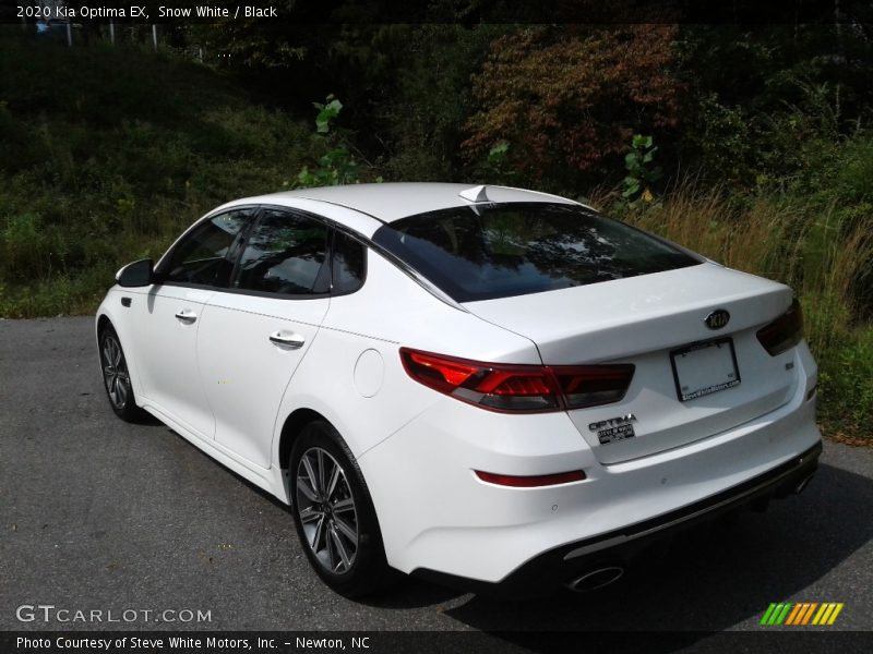 Snow White / Black 2020 Kia Optima EX