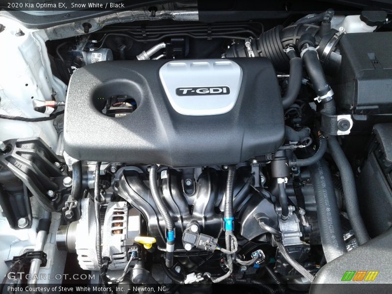 Snow White / Black 2020 Kia Optima EX