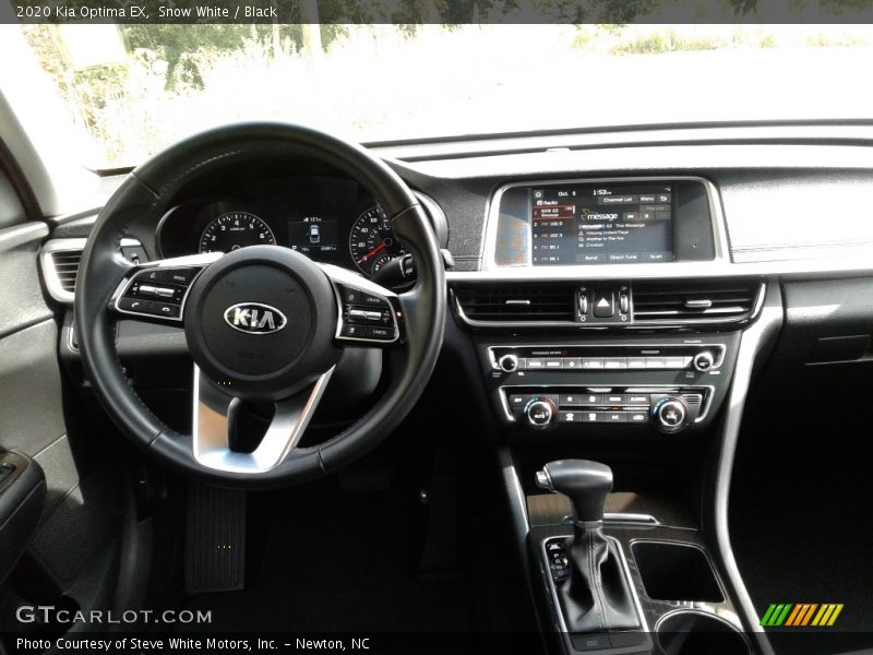 Snow White / Black 2020 Kia Optima EX