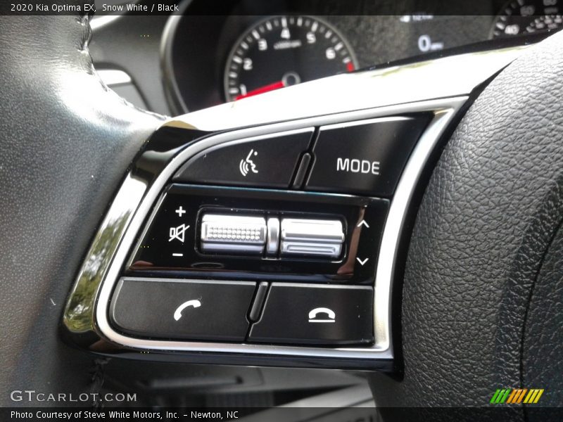 Snow White / Black 2020 Kia Optima EX