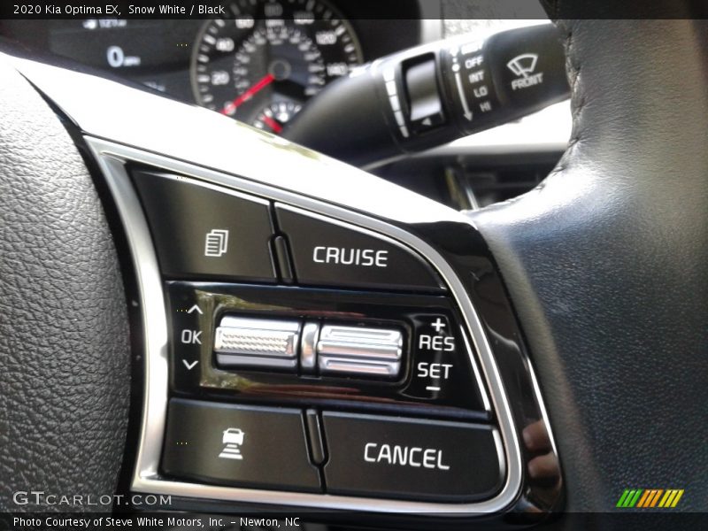 Snow White / Black 2020 Kia Optima EX