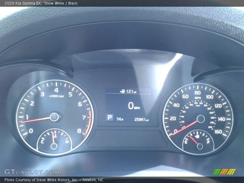 Snow White / Black 2020 Kia Optima EX