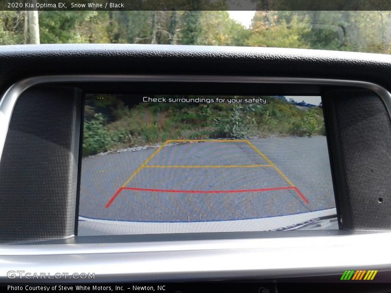 Snow White / Black 2020 Kia Optima EX