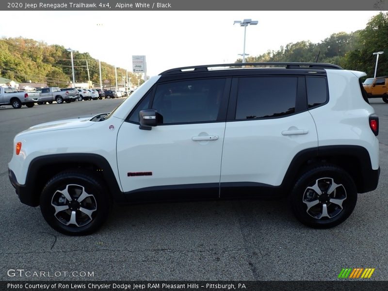 Alpine White / Black 2020 Jeep Renegade Trailhawk 4x4