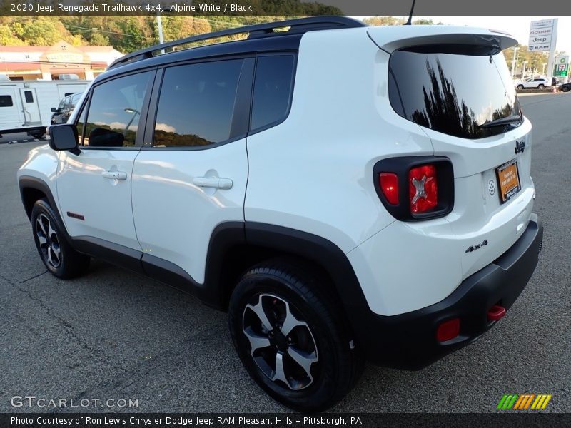 Alpine White / Black 2020 Jeep Renegade Trailhawk 4x4