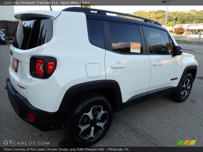 Alpine White / Black 2020 Jeep Renegade Trailhawk 4x4