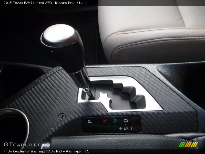 Blizzard Pearl / Latte 2015 Toyota RAV4 Limited AWD