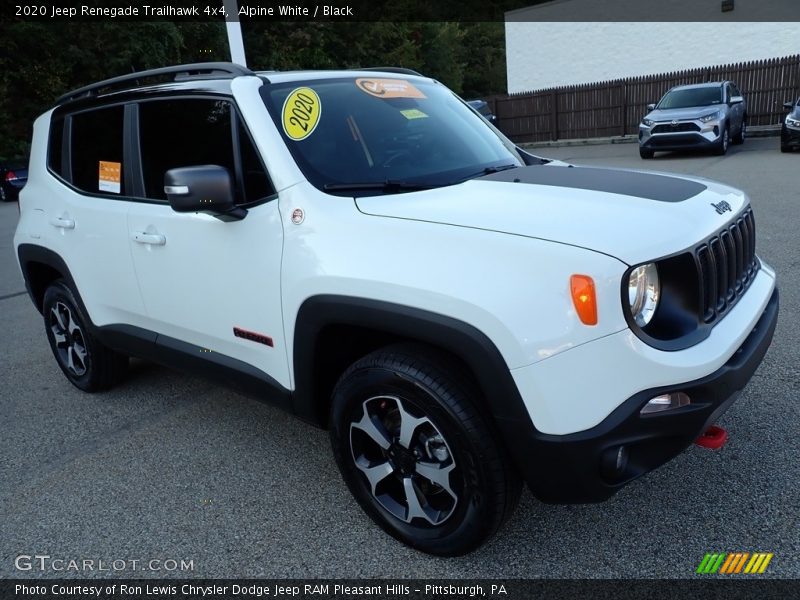 Alpine White / Black 2020 Jeep Renegade Trailhawk 4x4