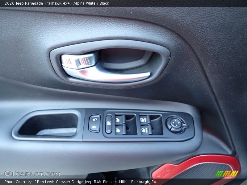 Alpine White / Black 2020 Jeep Renegade Trailhawk 4x4