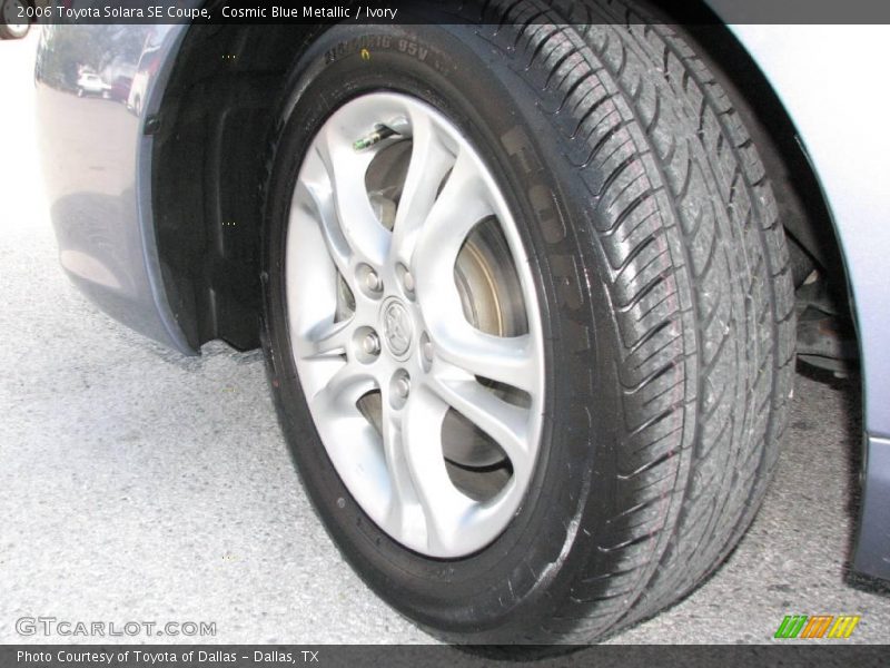 Cosmic Blue Metallic / Ivory 2006 Toyota Solara SE Coupe