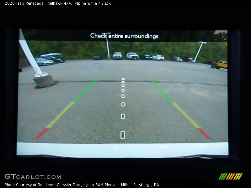 Alpine White / Black 2020 Jeep Renegade Trailhawk 4x4