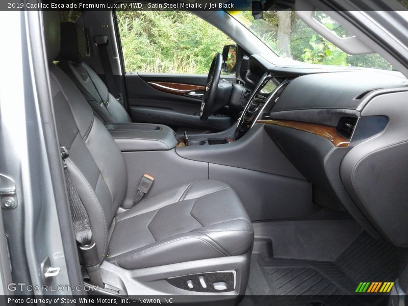 Satin Steel Metallic / Jet Black 2019 Cadillac Escalade Premium Luxury 4WD