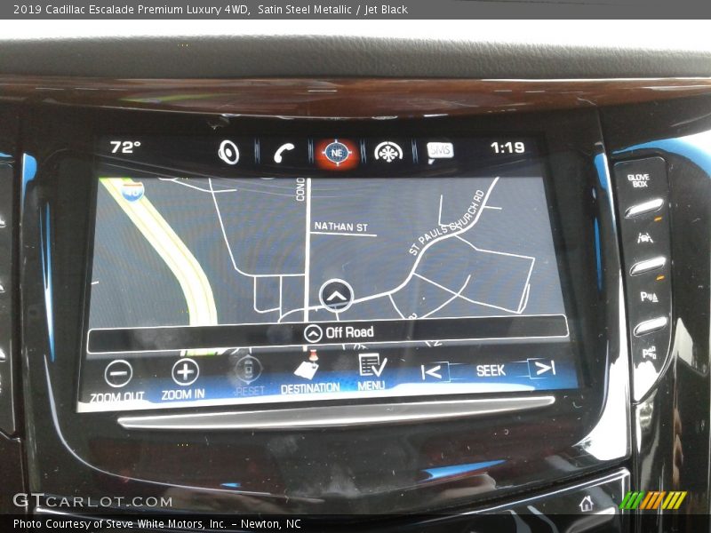 Navigation of 2019 Escalade Premium Luxury 4WD