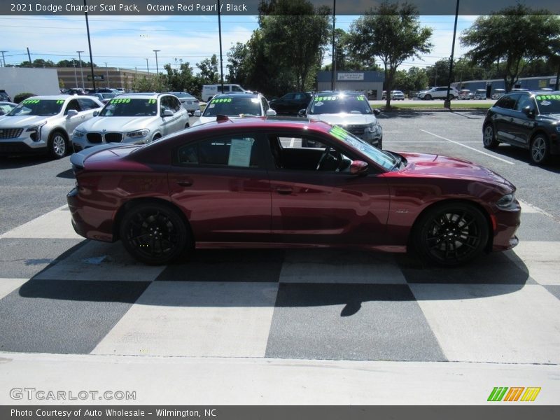 Octane Red Pearl / Black 2021 Dodge Charger Scat Pack