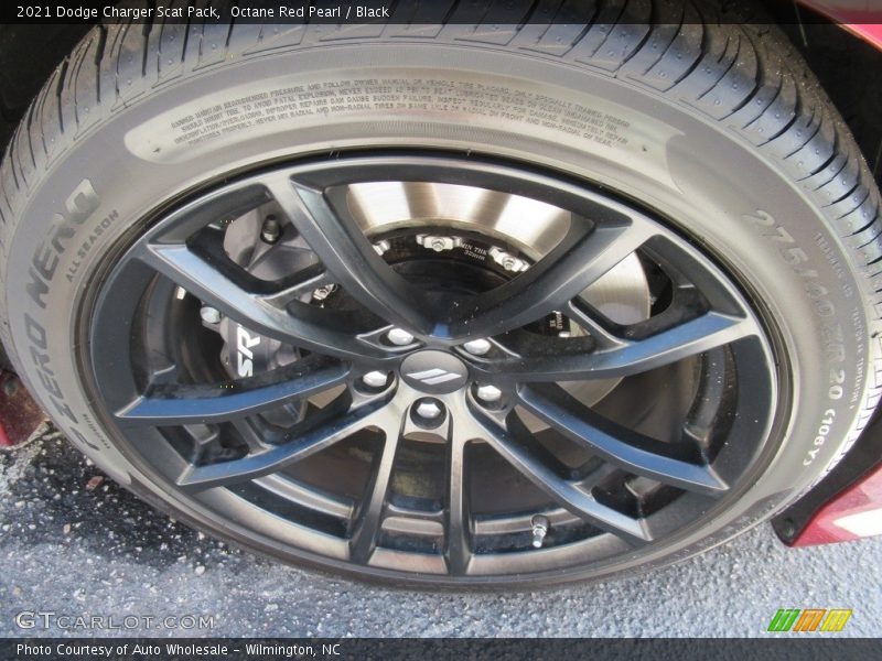 Octane Red Pearl / Black 2021 Dodge Charger Scat Pack