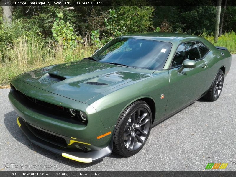 F8 Green / Black 2021 Dodge Challenger R/T Scat Pack