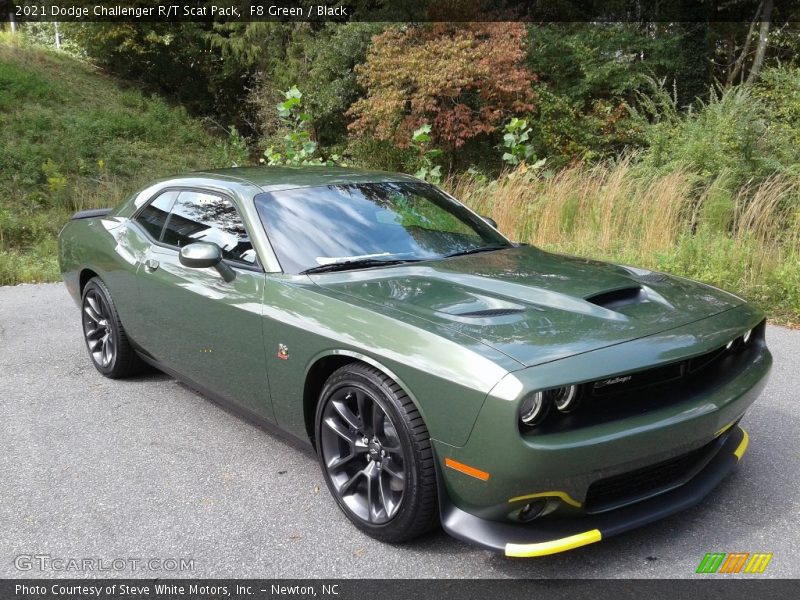 Front 3/4 View of 2021 Challenger R/T Scat Pack