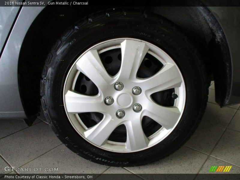 Gun Metallic / Charcoal 2016 Nissan Sentra SV